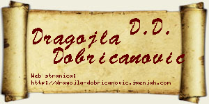 Dragojla Dobricanović vizit kartica